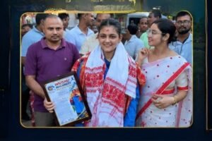 Assam’s Diksha Tiwari Bags Three Medals for India at Batumi Open Wushu Championship 2026