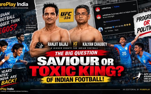 Ranjit Bajaj vs Kalyan Chaubey Indian football debate with India U20 players