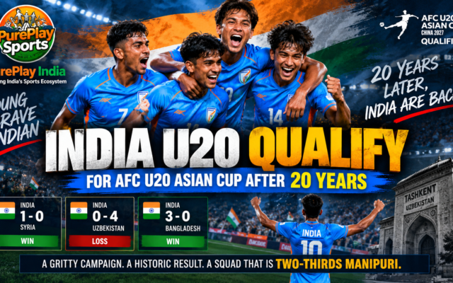 India U20 football team qualify for AFC U20 Asian Cup 2027 after 20 years