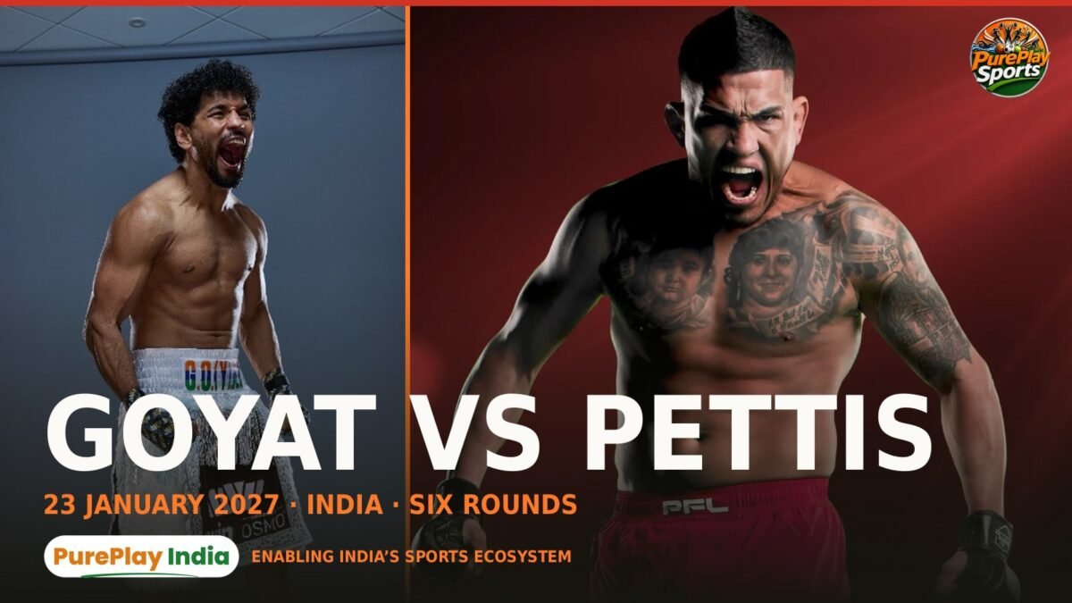 Goyat vs Pettis: Neeraj Goyat and Anthony Pettis face off on 23 January 2027 in India