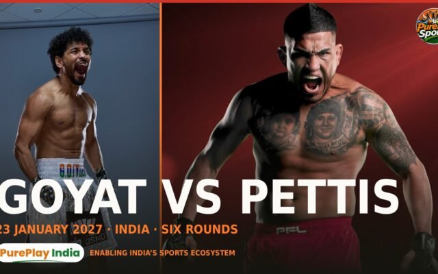 Goyat vs Pettis: Neeraj Goyat and Anthony Pettis face off on 23 January 2027 in India