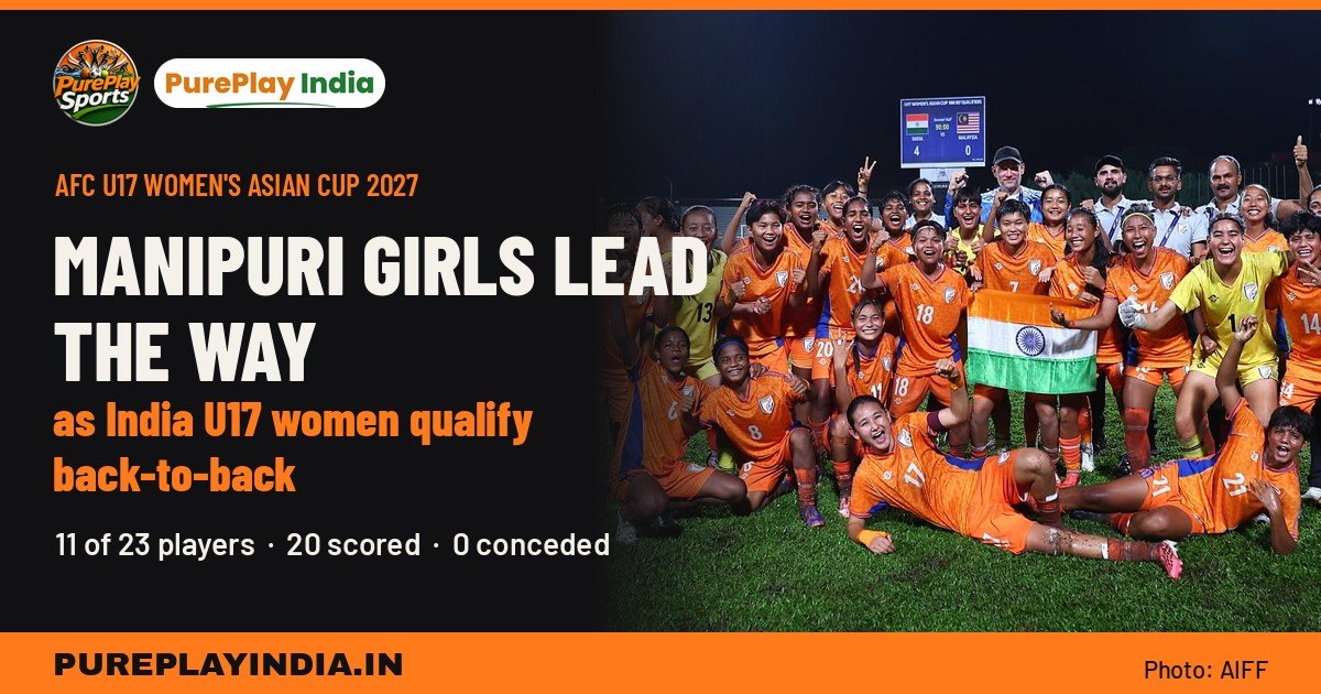 Manipuri girls lead the way as India U17 women qualify back-to-back for the AFC Asian Cup